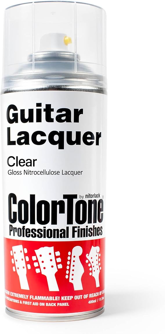 ColorTone Nitrocellulose Guitar Lacquer, Modern Clear Gloss 13 oz