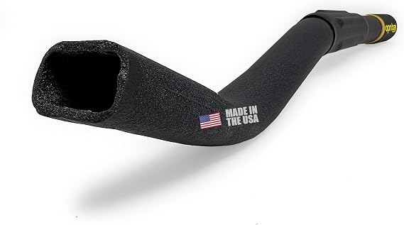 OPNBar Version 3 (1 Pack) Large Mouth Leverage Bar - for Shipping Container Doors - with SaferGrip Gloves - No 5th Wheel Release - Made in The USA by SCS International