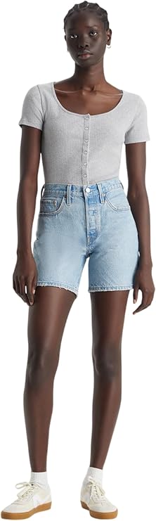 Levi's Women's 501 Mid Thigh Shorts