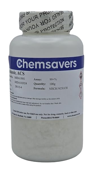 Imidazole, ACS, 99+%, 100g