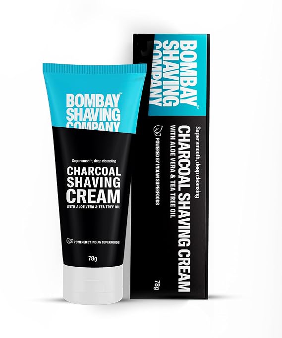 Bombay Shaving Co. Charcoal Shaving Cream for Men