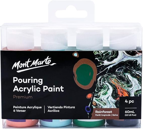 Mont Marte Pouring Acrylic Set