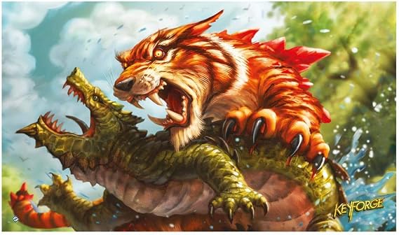 Fantasy Flight Games Keyforge: Mighty Tiger Playmat