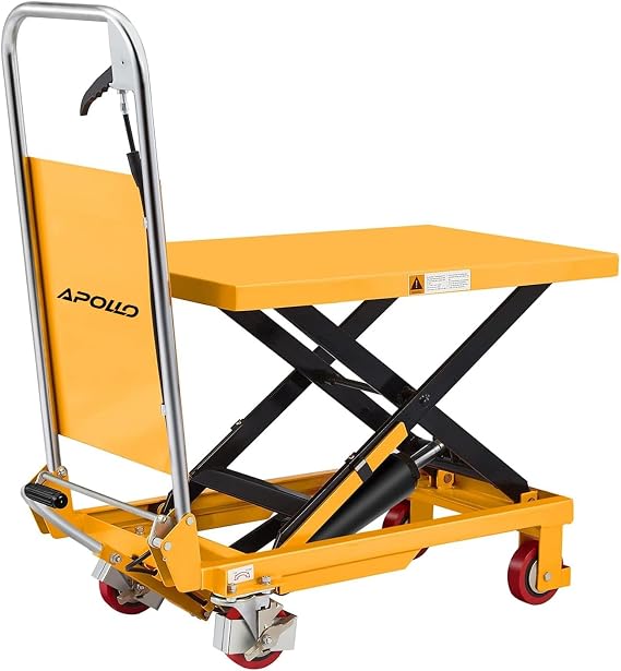 APOLLOLIFT 330lbs Capacity Hydraulic Lift Table Cart