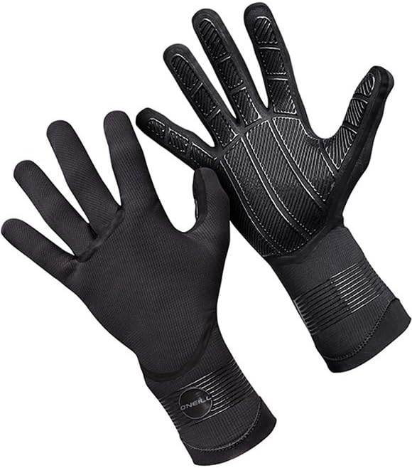 O'Neill Psycho Tech 3mm Neoprene Gloves, Performance Warmth for Cold-Water Surfing, Kayaking, Paddleboarding, and Diving