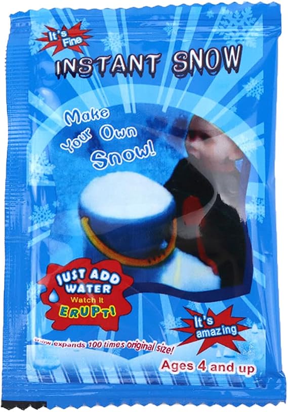 Fake Snow for Polymer Artificial Snowflakes Instant Snow