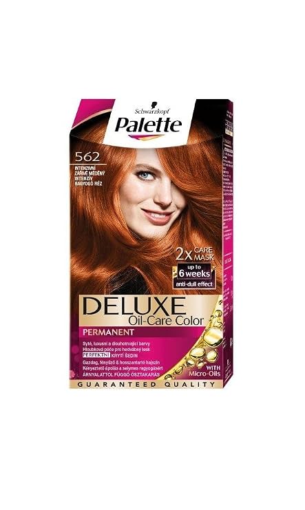Palette Deluxe 562 Intensive Shiny Copper Permanent Hair Color