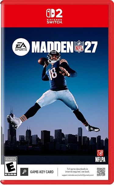 EA Sports Madden NFL 27 - Standard Edition Nintendo Switch 2 |Cartridge I VideoGame
