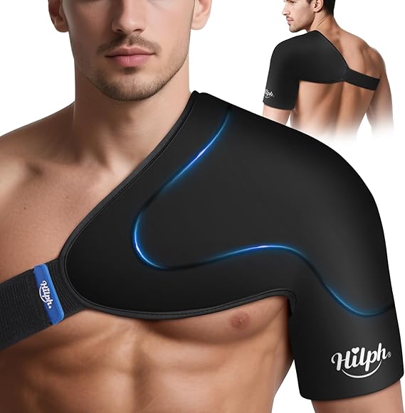 Hilph 3D Double-Layer Gel Shoulder Ice Pack Rotator Cuff Cold Therapy