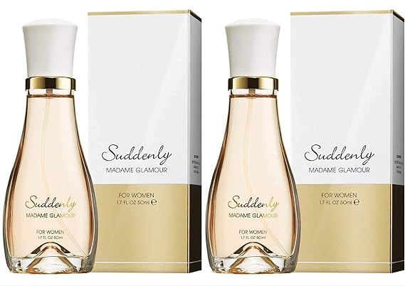 2x SUDDENLY MADAME GLAMOUR Eau de Parfume 50ml by Suddenly Madame Glamour
