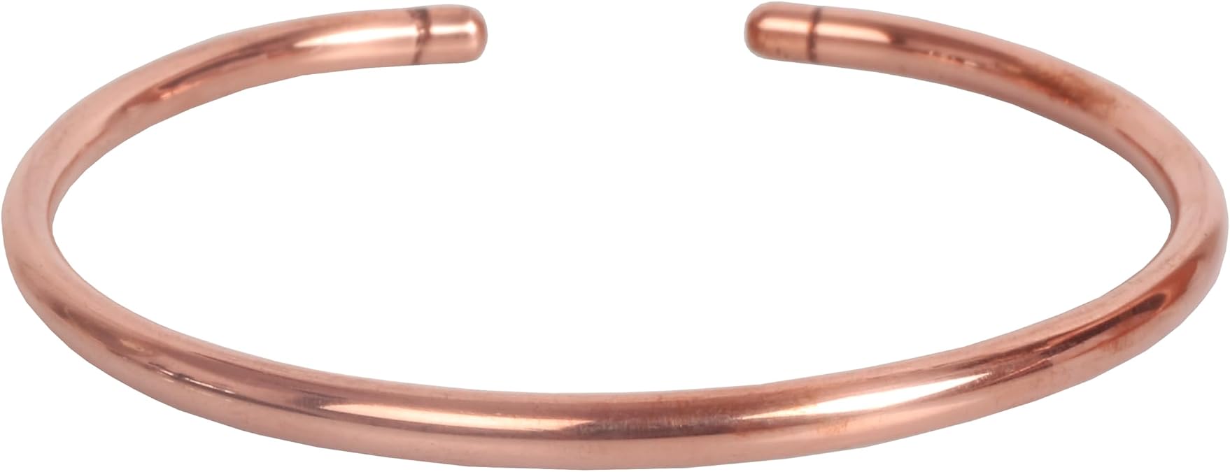 Sunsoul by Touchstone Indian Handcrafted Annealed Immunity Booster Arthritis Controller Health Benefactor Designer Jewelry Pure Copper High Gauge Anklet in Natural Tone for Women.