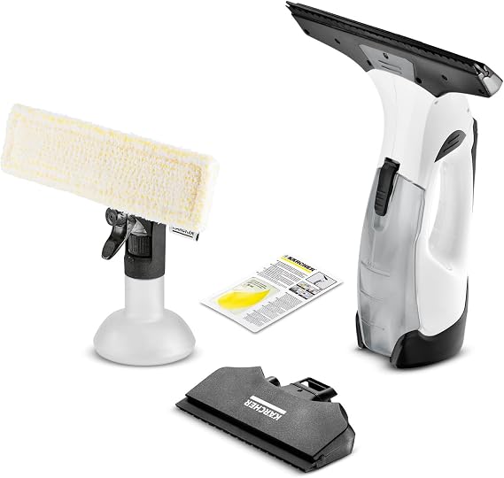 Kärcher Karcher Wv 5 Plus N Şarjlı Cam Temizleme Makinesi, 1.633-701.0, Beyaz