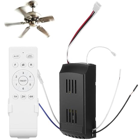 Angoily Ceiling Fan Remote Control Kit, Universal Dc Motor Speed Controller