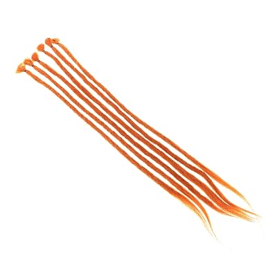 DOITOOL 6pcs Crochet Braids Wig Lightweight Synthetic Hair Extensions for Women No Shedding Comfortable Wear for Daily Life and Special Occasions
