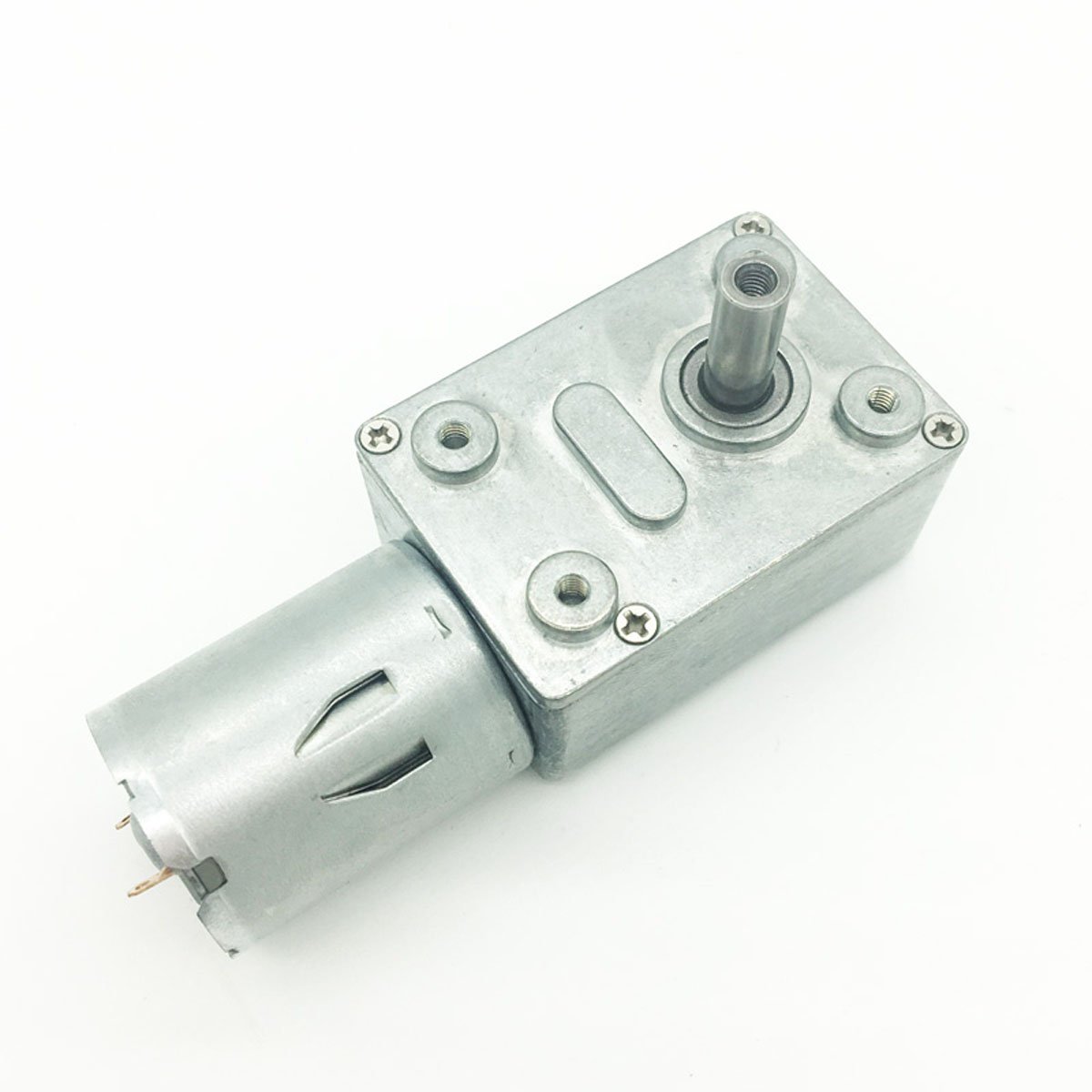 Bringsmart DC Motor 12V High Torque Compact 3RPM, 6V Geared Motor Shaft Diameter 6MM, Barbecue Show Rotating Table Stage Lighting Vending Machine Automatic Curtain Robot Automatic Device 12V 3RPM