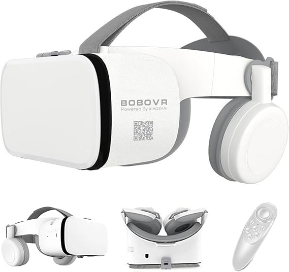 3D Virtual Reality Headset, VR Headset Glasses Viewer for Adult & Kids VR Goggles for iPhone 16 15 14 13 12 Pro Max Plus Samsung Galaxy S24 S23 S22 Edge Cellphones