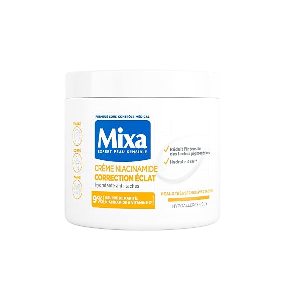 Mixa Niacinamide Radiance Correction Cream 400ml
