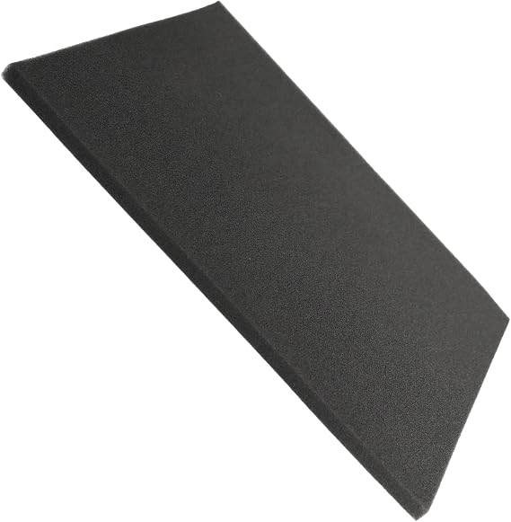 air filter foam Universal 300 x 210 x 10 mm, air filter sponge for motorbikes, mopeds, scooters, quads, lawnmowers, brush cutters and vacuum cleaners (300x210x10mm)