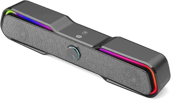 HP Bilgisayar DHE-6002 için Soundbar 2x3W Gaming RGB