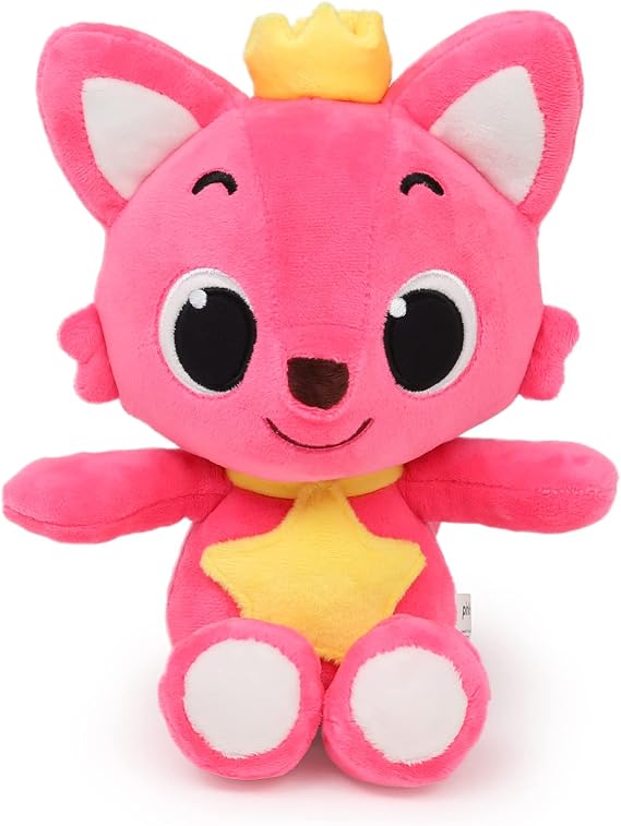 Pinkfong Singing Plush Toy - Interactive Musical Stuffed Animal with Sound - Toddler, Infant