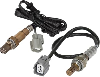 Maxfavor 234-4730 234-4621 2Pcs Oxygen Sensor O2 Sensor Replacement for 2005 2004 2003 2002 2001 2000 Acura NSX 3.2L O2 Sensor