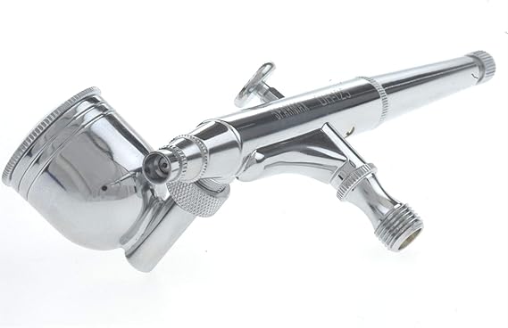SPARMAX DH125 Dual Action Vacuum Airbrush 0.5 mm Chrome