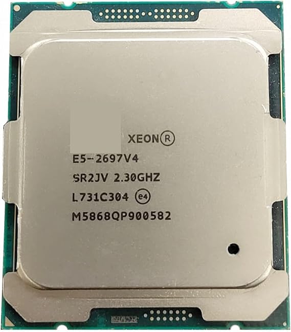 CPU Xeon CPU E5-2697V4 2.30GHz 18-Cores 45M LGA2011-3 E5-2697 V4 Processor E5 2697V4 E5 2697 V4