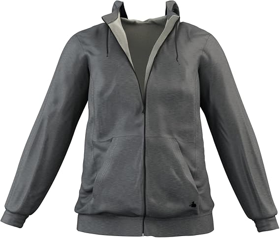 DefenderShield EMF Radiation Protection Zip-Up Jacket for Men & Women