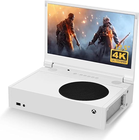 G-STORY 12.5" 4K Portable Gaming Monitor for Xbox Series S, 2 HDMI Freesync