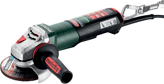 Metabo Angle Grinder, 5-Inch, 2000-Watt, Brushless, WEPBA 20-125 Quick DS BL, 600643420