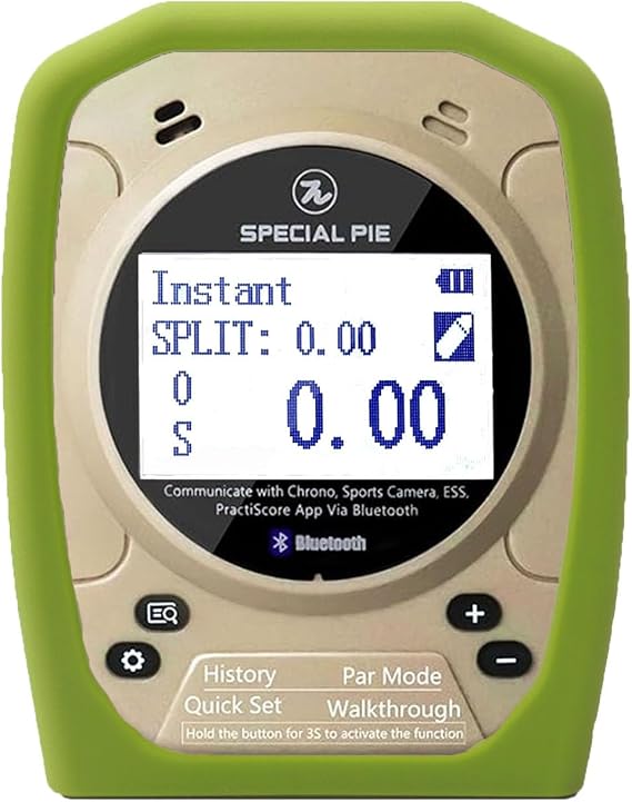 Shot Timer (Desert) and Silicon Cover (Green) Bundle