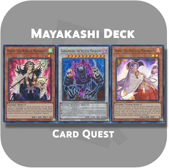 Complete Custom Deck for Yu-Gi-Oh! - Mayakashi Synchro Deck