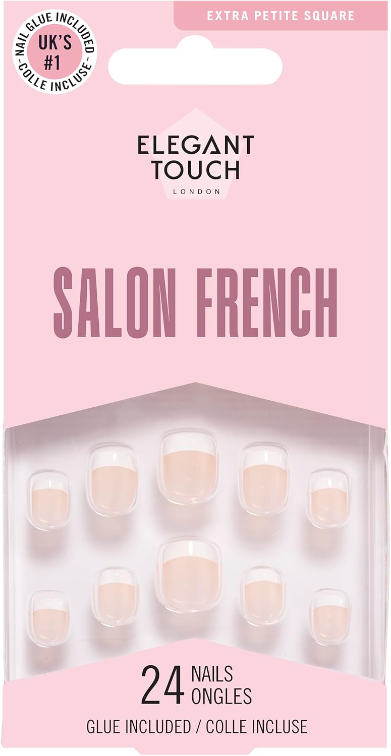 Elegant Touch French Nails 143