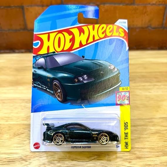 Hot Wheels Toyota Supra (Green), HW: The 90S 8/10