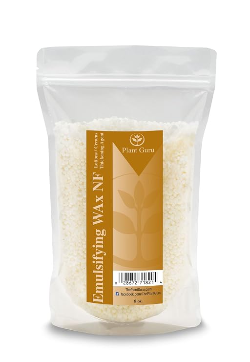 Emulsifying Wax NF, Non-GMO Premium Quality Polysorbate 60/ Polawax 8 oz.