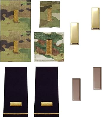 Uniform Accessories Unlimited Inc US Army Second Lieutenant 2LT Rank Bundle