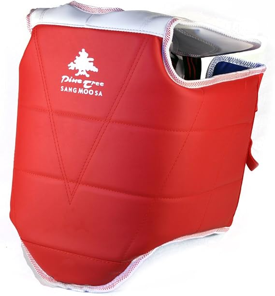 Pine Tree Olympic Style Taekwondo Solid Reversible Chest Guard Protector