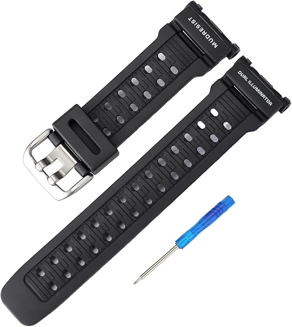 Resin Watch Strap Replacement for Casio GW-9000/G-9000-1/9010, watch bands for men and Women