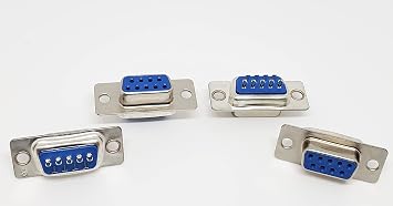 PC Accessories - DB9 Female D-Sub Solder Type Connector, 50-Pack