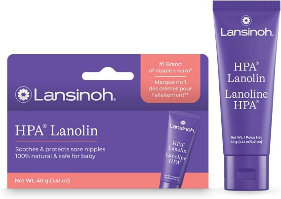 HPA Lanolin Nipple Cream, 40 g