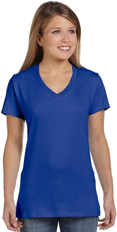 Hanes Womens Perfect-T Short Sleeve V-Neck T-Shirt