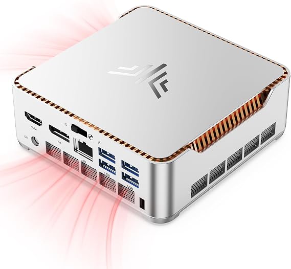 KAMRUI Hyper H2 Mini Gaming PC 14th Gen Intel Core i9-14900HX Mini PC(24C/32T, Up to 5.8GHz) 32GB DDR4(Expandable) 1TB SSD Mini Desktop Computers, HDMI+DP+USB-C/Triple 4K Display/WiFi6E/BT5.2/VESA