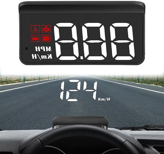 Heads Up Display for Cars for Lordstown Endurance, OBD2 Auto HUD Projector Screen for Windshield with GPS Digital Speed Display Automatic Brightness Adjustment