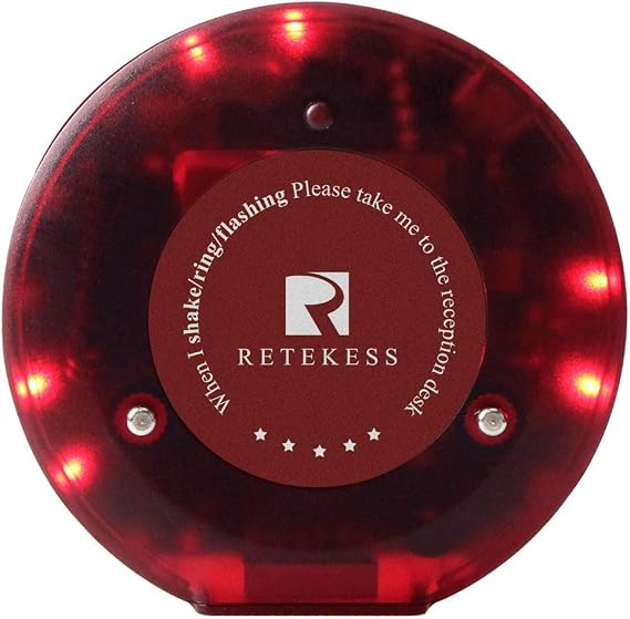 Retekess T119 Single Restaurant Pager, Wireless Calling System