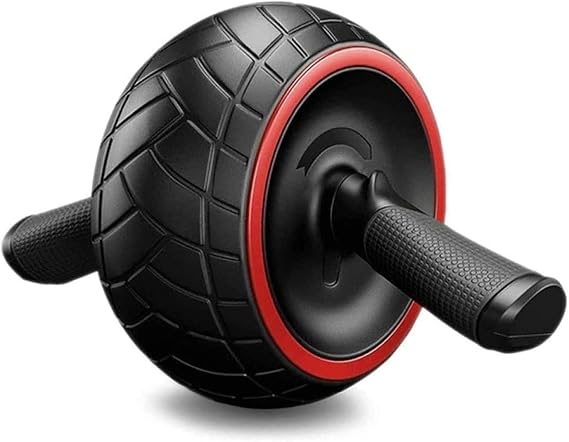 Ab Roller Wheel, Abs Workout Equipment for Abdominal Training, Exercise Equipment for Home Gym, Black
