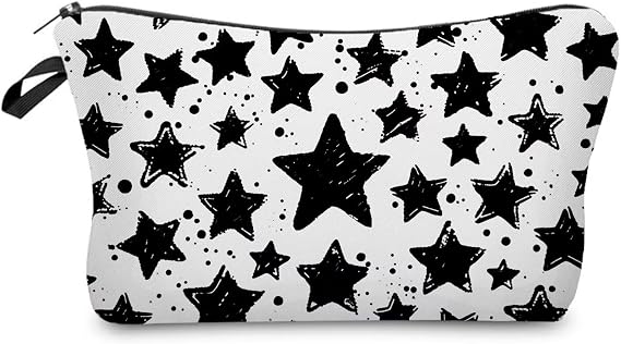 Livel lhood Five-Pointed Star Cute Small Makeup Bag