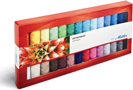 American & Efird Mettler Metrosene Plus Gift Pack Article 1161, 28 Color