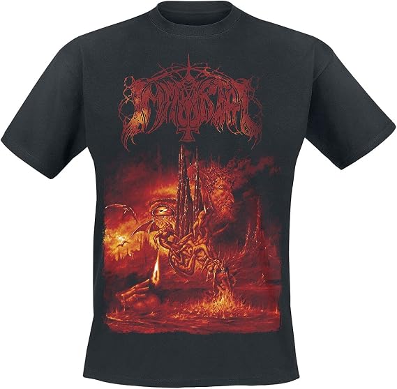 Immortal 'Damned in Black 2020' (Black) T-Shirt