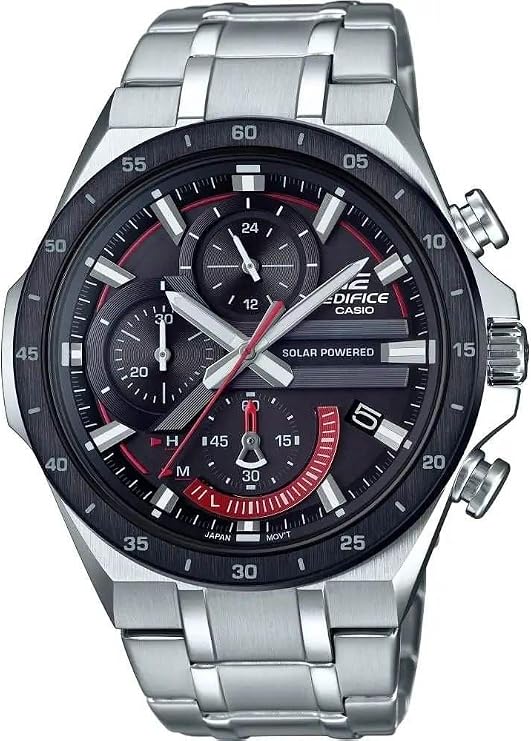 Casio EQS-920DB-1AVUDF Kol Saati, Edifice, Analog, Gri-Siyah, Erkek