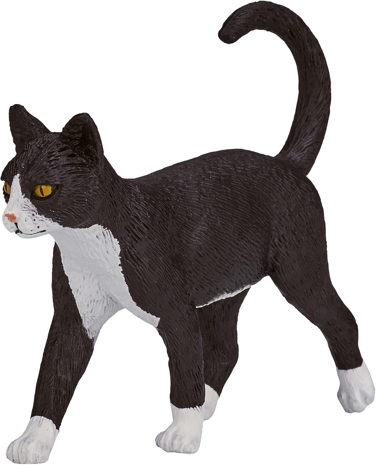 MOJO Cat Black & White Toy Figure 387200